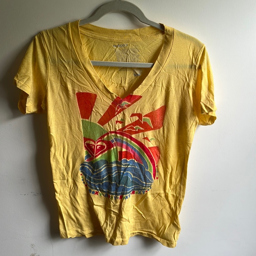Yellow soft Roxy T small